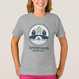 Camiseta Copenhague Dinamarca Europa