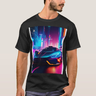 Camiseta Cópia 8 de Thrill Futurística do Neon Velocity par