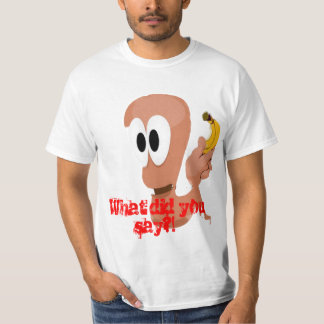 Camiseta cópia banana-boy-worm-from-worms-2992, o que fez…
