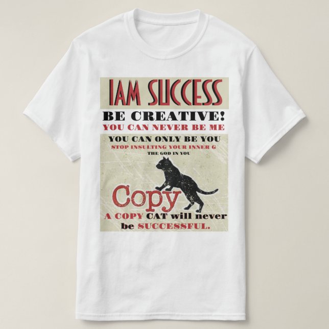 CAMISETA CÓPIA CAT (Frente do Design)