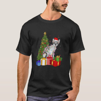 Camiseta Cópia Clássica da Árvore de Natal Devon Rex