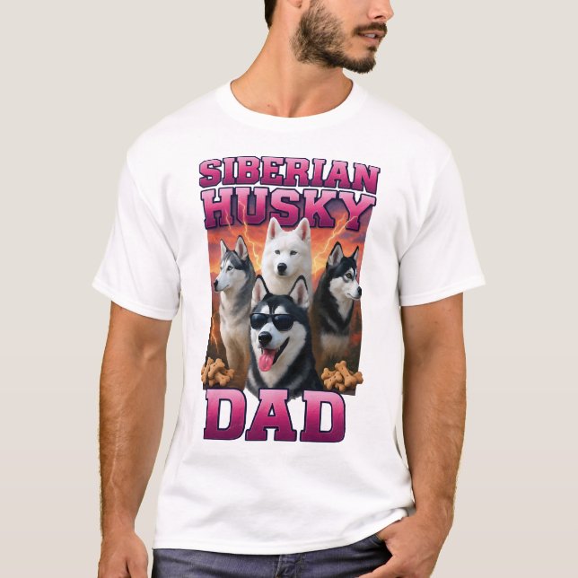 Camiseta Copia Copia Copia do Husky Siberiano (Frente)