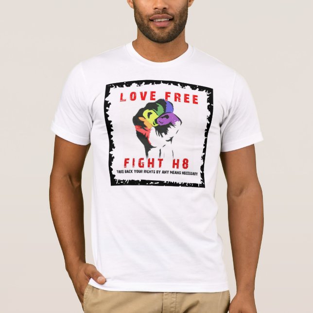 Camiseta cópia da luta h8 (Frente)