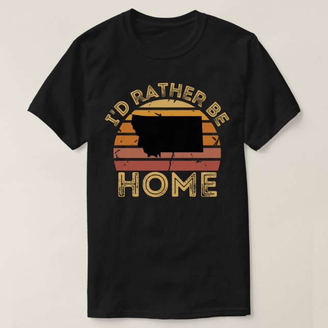 Camiseta Cópia da preferencialmente Id em Montana (Frente do Design)
