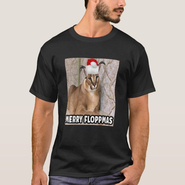 Camiseta Cópia de flutuação grande de Natal (Frente)