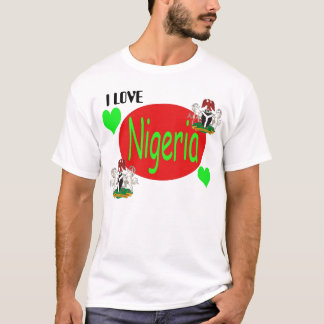 Camiseta Cópia de NIGÉRIA, Nigeria_coa, Nigeria_coa, EU AMO