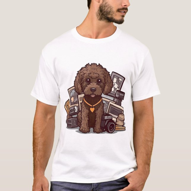 Camiseta Cópia de Poodle (Frente)