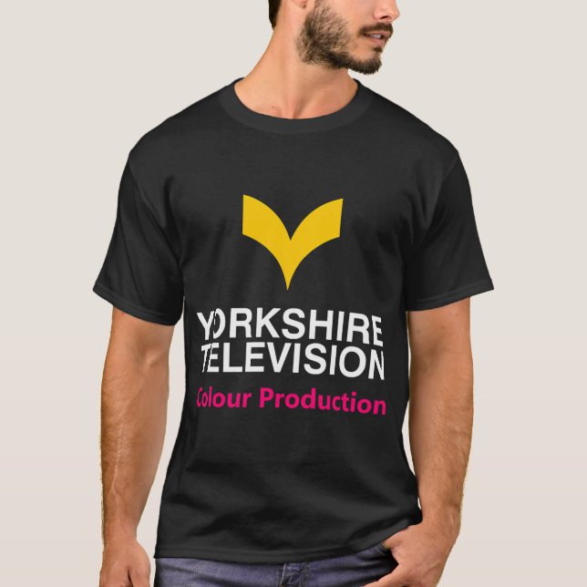 Camiseta Cópia de Yorkshire Television Melange (Frente)