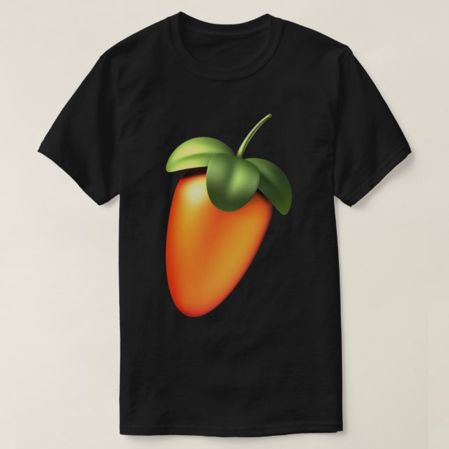 Camiseta Cópia do adesivo do logotipo do Fl Studio (Frente do Design)