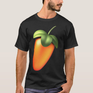 Camiseta Cópia do adesivo do logotipo do Fl Studio