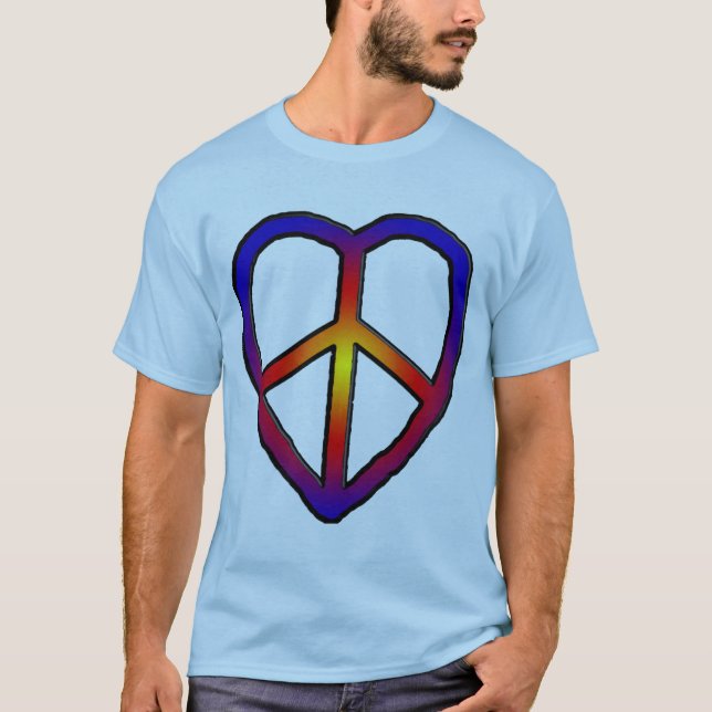 Camiseta Cópia do coração de CND (Frente)