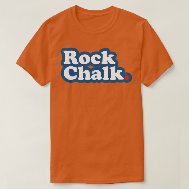 Camiseta Cópia do Rock Chalk (Frente do Design)