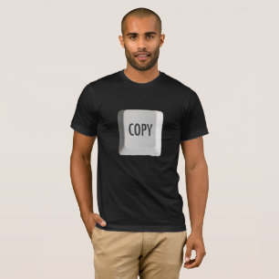 Camiseta Cópia e pasta