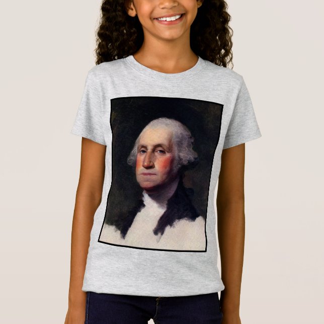 Camiseta Copiar Antheneum George Washington, Gilbert Stuart (Frente)