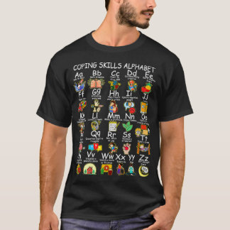 Camiseta Copiar Awa de Conselheiro de Saúde Mental do Alfab