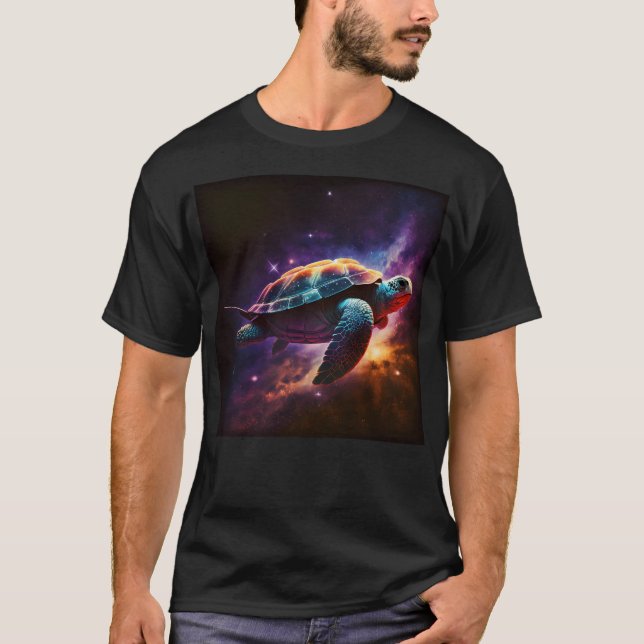 Camiseta Copie De Copie De Space Turtle (Frente)