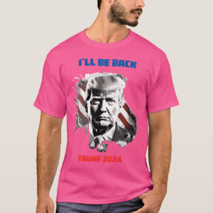 Camiseta Copie De Trump 2024 - Eu Voltarei
