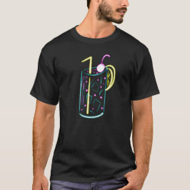 Camiseta Copo De Bebida Coquetel Neon Mixologist Bar 