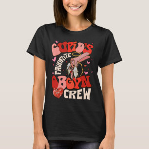 Camiseta Copo de Disco Coração Groovy Favorito do Cupido Eq
