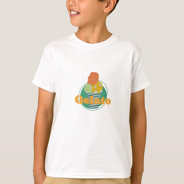 Camiseta copo de gelato (Frente)