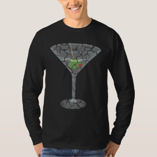 Camiseta Copo de Martini Festa Na Moda Envelhecido