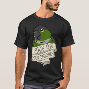 Camiseta Copo de Papagaio Nos Seus Inimigos I Conure de Boc