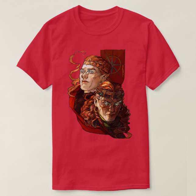 Camiseta Copper circlet (Frente do Design)