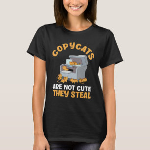 Camiseta Copycats a Não São Bonitas Roubam Gato Bonito
