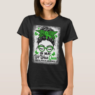 Camiseta Coque Desgrenhado Em Maio Usamos Verde Consciente
