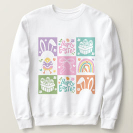 Camiseta Coquete da Páscoa do Pastel verificado pela Retro