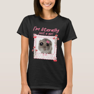 Camiseta Coquete Eu Sou Literalmente Só Uma Garota Divertid