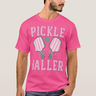 Camiseta Coquete Jogadora de Pickleball Para Amante de Pick