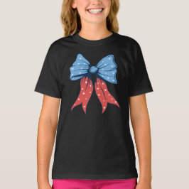 Camiseta Coquete Patriótica 4 de Julho Bandeira Americana E