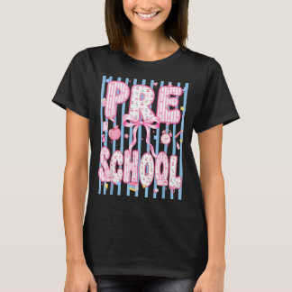 Camiseta Coquete Pré-Escolar Primeiro Dia De Aula 1º Dia