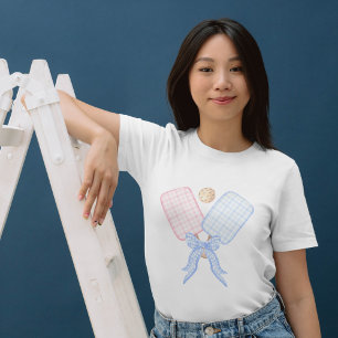 Camiseta Coquete RIbbon Azul Cor-de-rosa