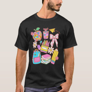 Camiseta Coquete Volta às Aulas Professora Mulheres Menina