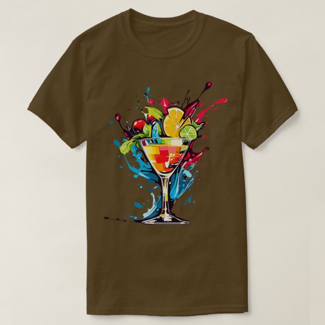 Camiseta Coquetel (Frente do Design)