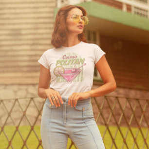 Camiseta Coquetel Cosmopolita Cosmo Summer Party Retro