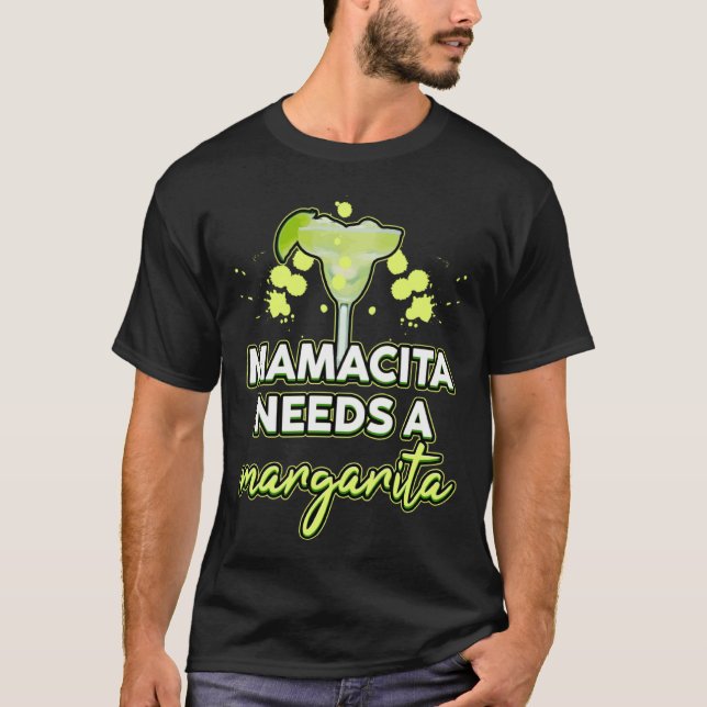 Camiseta Coquetel De Tequila Álcool Festa Mamacita Precisa  (Frente)
