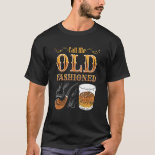 Camiseta Coquetel de Uísque Bourbon Old Fashioned