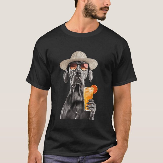 Camiseta Coquetel Great Dane (Frente)
