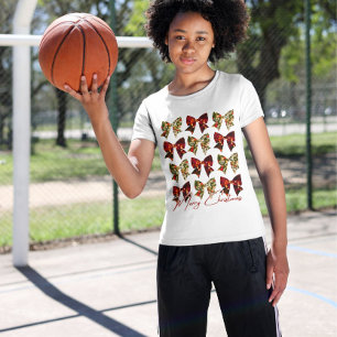 Camiseta Coquetes Festivos e Tipologia de Script Flutuante