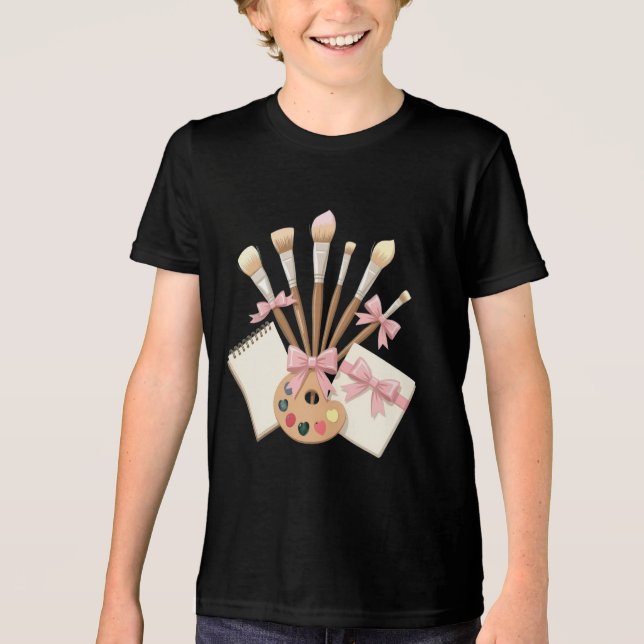 Camiseta Coquette artist art club (Frente)