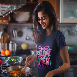 Camiseta Coquette de Vibes Retro Summer