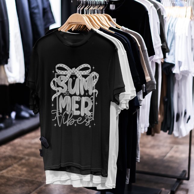 Camiseta Coquette de Vibes Retro Summer (Retro Summer Vibes Coquette Tri-Blend Shirt)