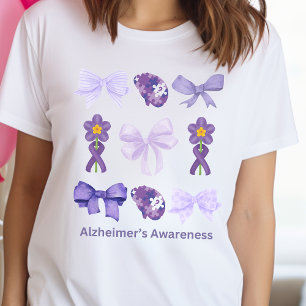 Camiseta Coquette Lembre-se do apoio à demência de Alzheime
