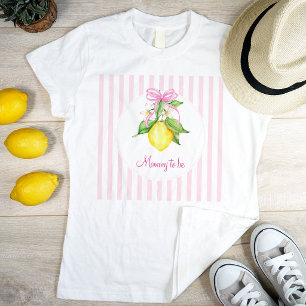 Camiseta Coquette Limão Rosa Mamãe para ser