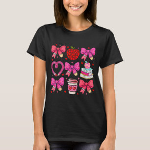 Camiseta Coquette Nk Laço Dia dos Namorados de Apreciação d