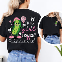 Coquette Personalizada de Pickleball Menina Fofa P