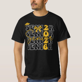 Camiseta Coquette Senior 2026 Arco Dourado Graduação Menino
